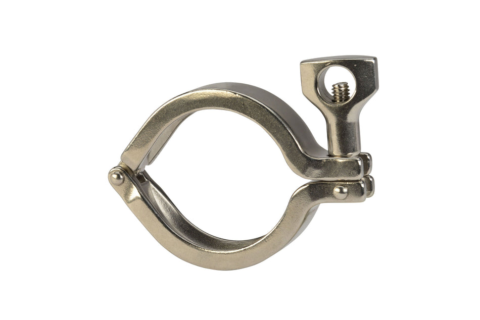 1" & 1.5" I-Line Wing Nut Clamp (13IS)  - T304 Stainless Steel - Wayland Industries - W413IS-1/15