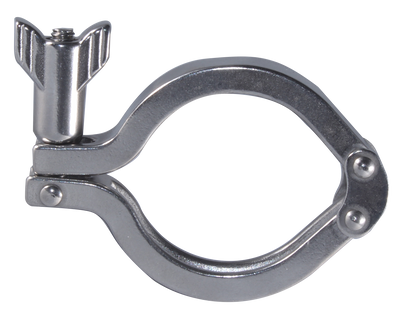 3" Heavy Duty Double Pin Clamps (13MHHM)  - T304 Stainless Steel - Wayland Industries - W413MHHM-3