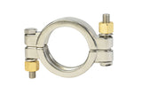 5" High Pressure Bolted Clamp (13MHP)  - T304 Stainless Steel - Wayland Industries - W413MHP-5