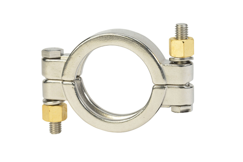 1" & 1.5" High Pressure Bolted Clamp (13MHP)  - T304 Stainless Steel - Wayland Industries - W413MHP-1/15