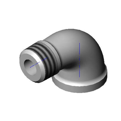 T&S Brass 150X Street Elbow - 1/2" NPT