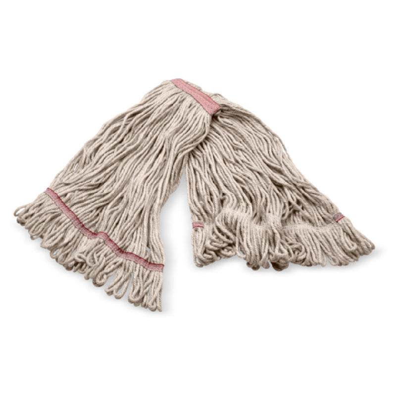 Carlisle 369325M00 Large Loop-end Anti-Microbial Wet Mop Head Cotton-Synthetic