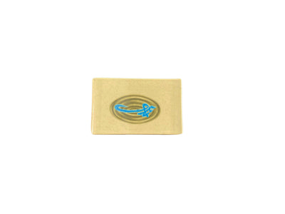 Thunder Group 1535J 5-1/4 Inch Rectangular Plate Break-resistant Melamine