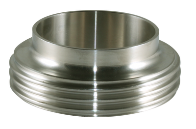 1" SMS Welding Males (15A-SMS)  - T316L Stainless Steel - Wayland Industries - W615A-SMS-1