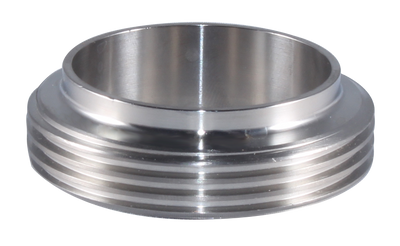 2.5" John Perry Short Threaded Ferrule (15TRFJP)  - T316L Stainless Steel - Wayland Industries - W615TRFJP-25