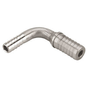 Micro Matic SSE-BC 1/4 Inch x 3/8 Inch Elbow Tubing Hose Fitting Stainless Steel