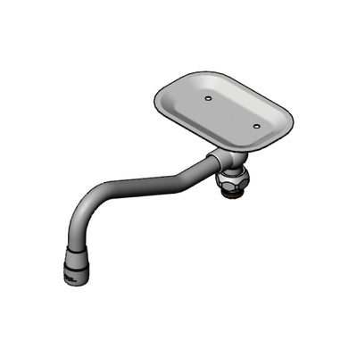 T&S Brass 161X-A15 Swing Nozzle - 8" w/ Soap Dish & 1.5 GPM