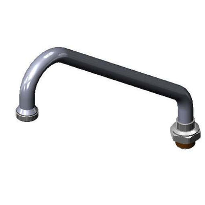 T&S Brass 166X Swivel Gooseneck - 9" w/ Stream Regulator