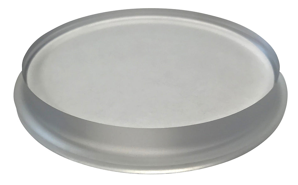 4" Sight Glass Cap Acrylic (16AMP-SGL)  - Acrylic - Wayland Industries - WA16AMP-SGL-4
