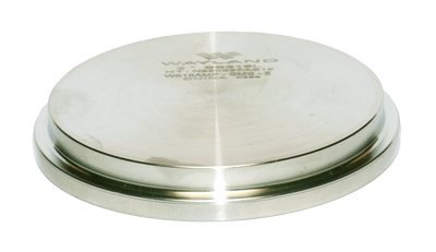 2.5" SMS Blank Caps (16AMP-SMS)  - T316L Stainless Steel - Wayland Industries - W616AMP-SMS-25