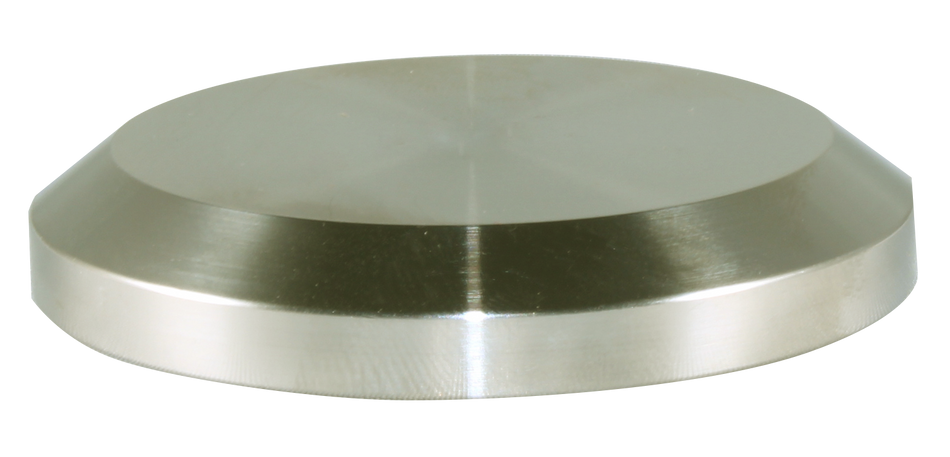 4" Q-Line Solid End Caps (16AQ)  - T316L Stainless Steel - Wayland Industries - W616AQ-4
