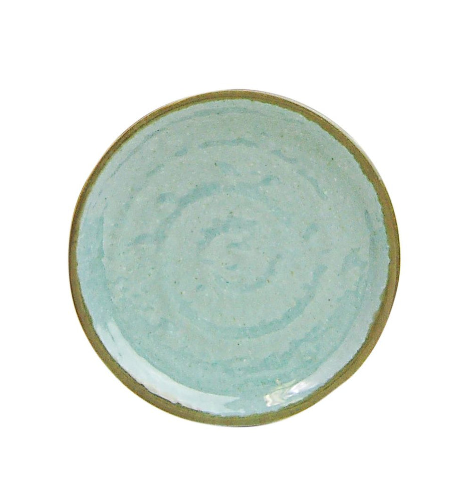 12 Pack 4" Diameter x 1/2" Height, Round Plate, Seaside Dinnerware, Melamine, BPA Free, Dishwasher Safe, Break-Resistant, Shatter-Resistant, No Microwave, No Oven, NSF