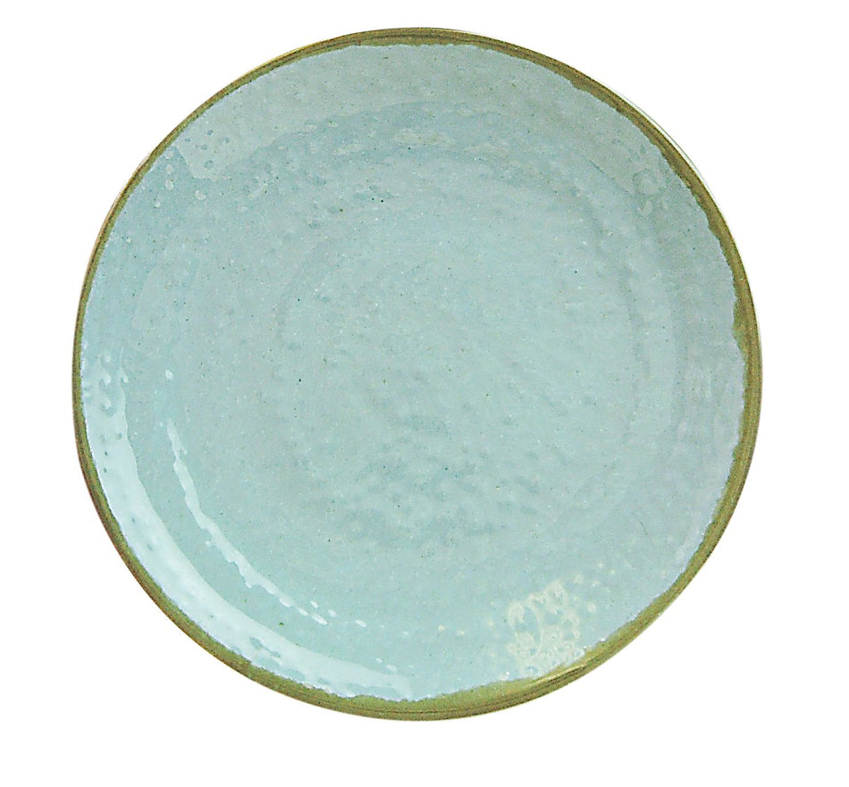 12 Pack 8-1/4" Diameter x 1-1/4" Height, Round Plate, Seaside Dinnerware, Melamine, BPA Free, Dishwasher Safe, Break-Resistant, Shatter-Resistant, No Microwave, No Oven, NSF