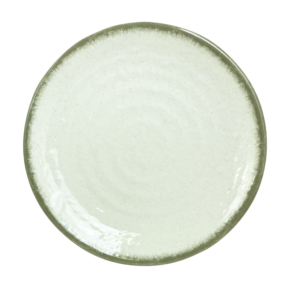 12 Pack 8-1/4" Diameter x 1-1/4" Height, Round Plate, Victoria Dinnerware, Melamine, BPA Free, Dishwasher Safe, Break-Resistant, Shatter-Resistant, No Microwave, No Oven, NSF