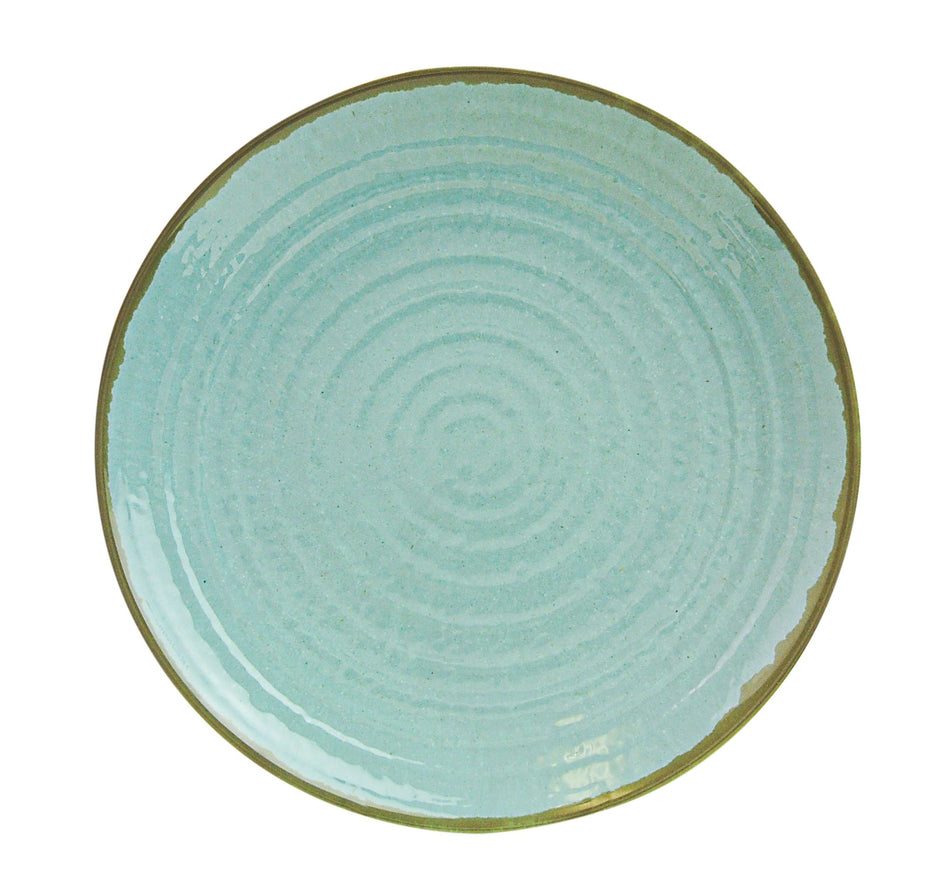 12 Pack 10-1/2" Diameter x 1-3/8" Height, Round Plate, Seaside Dinnerware, Melamine, BPA Free, Dishwasher Safe, Break-Resistant, Shatter-Resistant, No Microwave, No Oven, NSF