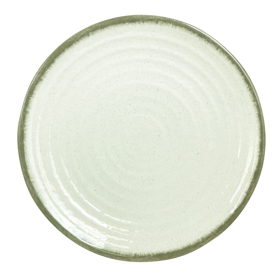 12 Pack 10-1/2" Diameter x 1-3/8" Height, Round Plate, Victoria Dinnerware, Melamine, BPA Free, Dishwasher Safe, Break-Resistant, Shatter-Resistant, No Microwave, No Oven, NSF