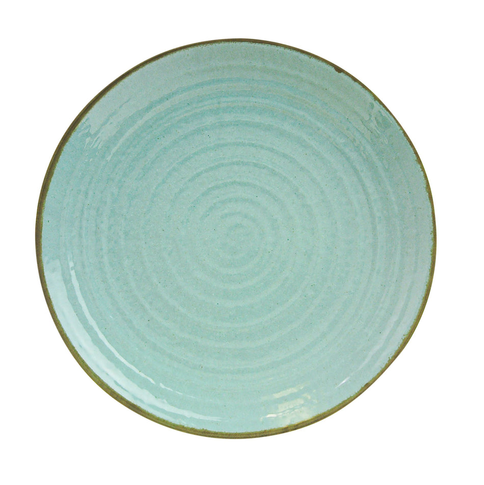 12 Pack 11-3/4" Diameter x 1-1/2" Height, Round Plate, Seaside Dinnerware, Melamine, BPA Free, Dishwasher Safe, Break-Resistant, Shatter-Resistant, No Microwave, No Oven, NSF