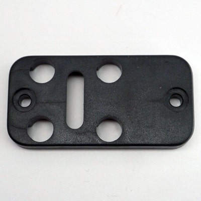 Wunder-Bar Bargun Button Plate, 4 Button, Black - PH6-2-5-ABS