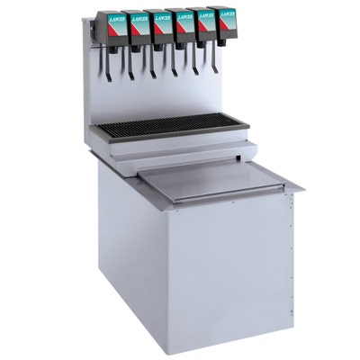 Lancer 115V 6-Valve Drop-In Post-Mix Dispenser - 85-2186-111