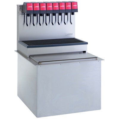 Lancer Drop-In Post-Mix Dispenser, 8 Valve | 85-2348T-110
