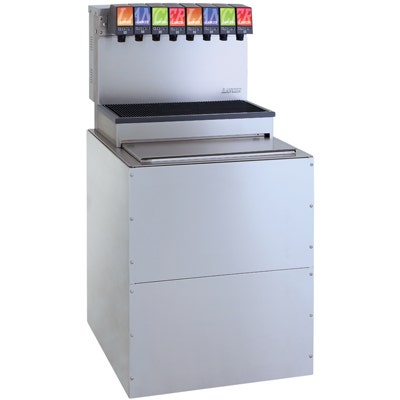 Lancer Drop-In Post-Mix Dispenser, 8 Valve | 85-2378-110