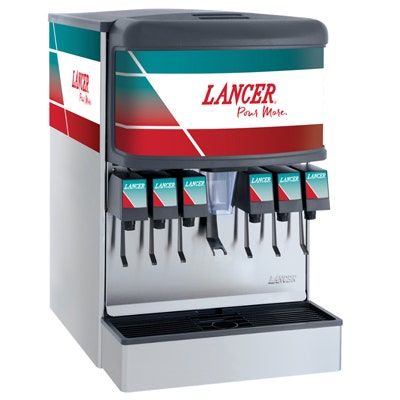 Lancer IBD22H Dispenser Cube Ice, 6 Valve