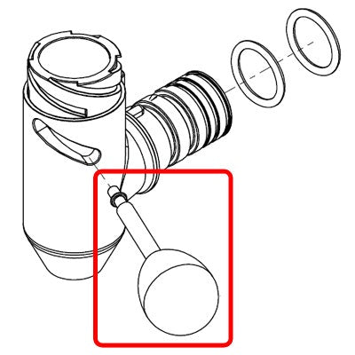 FBD SDV II Valve Side Action Handle - 12-2946-0002