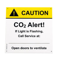 LogiCO2 Flash 24-R Beacon Sign