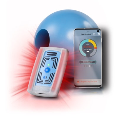 LogiCO2 Scout Glow Portable CO2 Detector