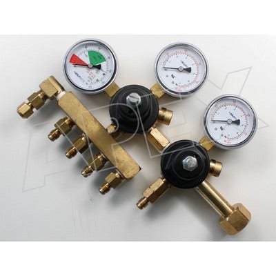 CO2 Primary Pre-Mix Regulator 2P5P (5) 1/4" MFL