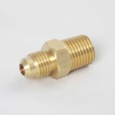 Taprite Regulator Fitting 1/4" NPT x 1/4" Flare