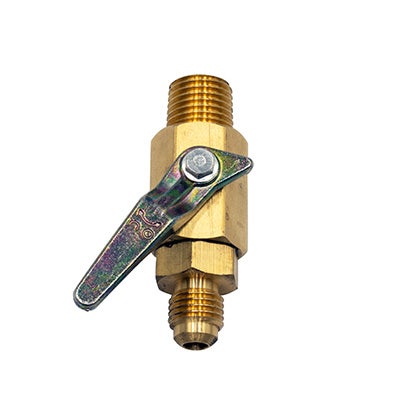 Taprite Gas Shutoff Valve - 1/4" NPT x 1/4" Male Flare (MFL)