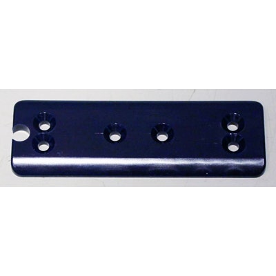 Wunder-Bar Bargun Bottom Plate, 12 Button, Blue - PH12-27-DB