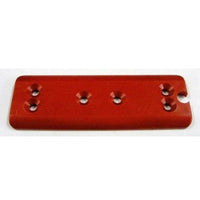 Wunder-Bar Bargun Bottom Plate, 12 Button, Red - PH12-27-R