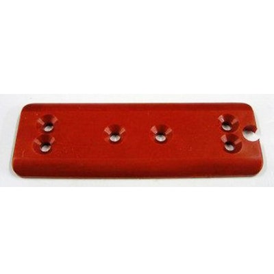 Wunder-Bar Bargun Bottom Plate, 12 Button, Red - PH12-27-R