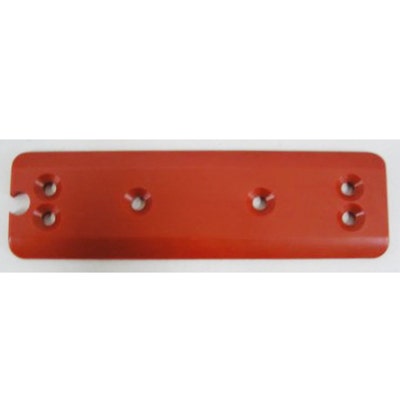 Wunder-Bar Bargun Bottom Plate, 14 Button, Red - PH14-27-R