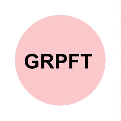 Bargun Button Cap Round, Grapefruit, Pink Cap Black Letter