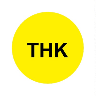 Bargun Button Cap Round, Thk, Yellow Cap Black Letter