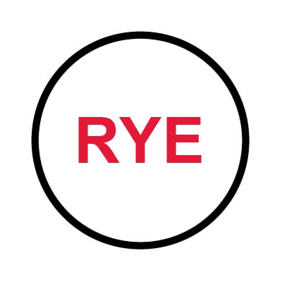 Bargun Button Cap Round, Rye, White Cap Red Letter