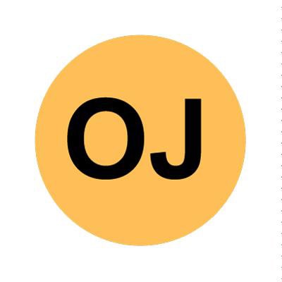 Bargun Button Cap, Round, OJ, Orange Cap, Black Letter - PH10-74-046