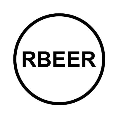 Bargun Button Cap, Round, Rbeer, White Cap, Black Letter - PH10-74-138