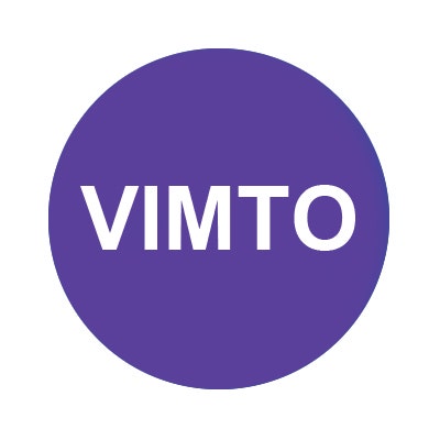 Bargun Button Cap, Round, Vimto, Purple Cap, White Letter - PH10-74-226