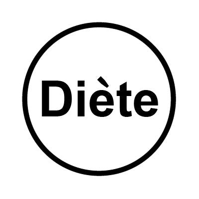 Bargun Button Cap, Round, (French) Diete, White Cap - PH10-74-207