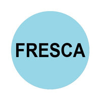 Wunder-Bar 'Fresca' Button Cap - Round Blue with Black Lettering