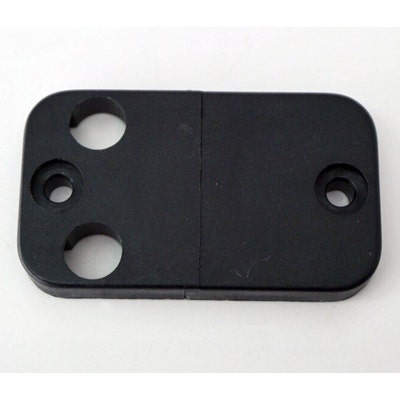 Wunder-Bar Bargun Button Plate, 220 Old Style, Black - PH10-2-220