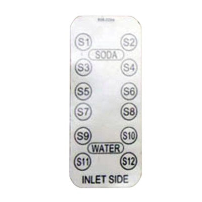 Taprite Bargun 14 Button Layout Label 5/pk