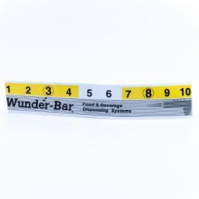 Wunder-Bar Bargun Label Manifold Coke Layout - PM10-55-C