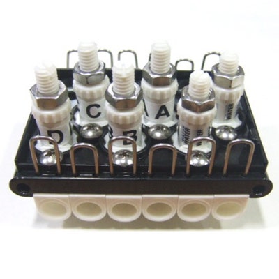 Wunder-Bar Bargun 6 Button Flow Regulated Manifold Frame - CST-018