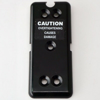 Taprite Bargun Plate Plunger Retainer, 6 Button, Black