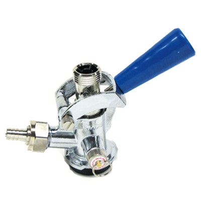 Keg Coupler Sankey D Probe Blue Handle